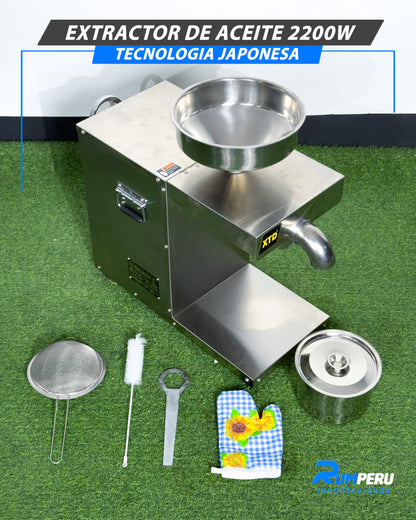 Extractor De Aceite 2200W (Tecnología Japonesa)