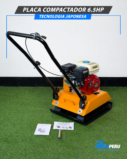¡Compactadora 6.5 HP – Tecnología Japonesa!