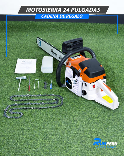 Motosierra 24 Pulgadas, Cadena De Regalo