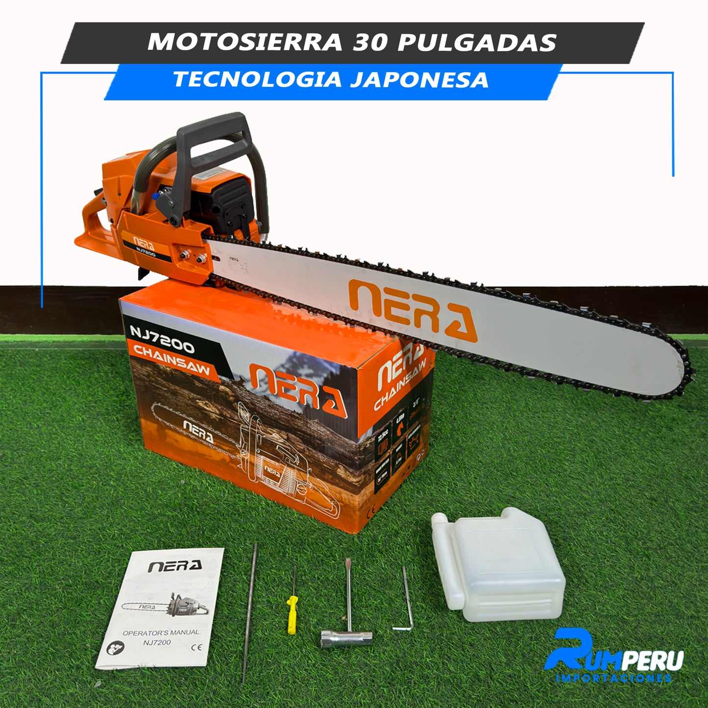 Motosierra 30 Pulgadas (Tecnología Japonesa)