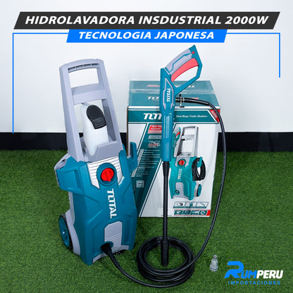 Hidrolavadora Industrial 2000W (Tecnología Japonesa)