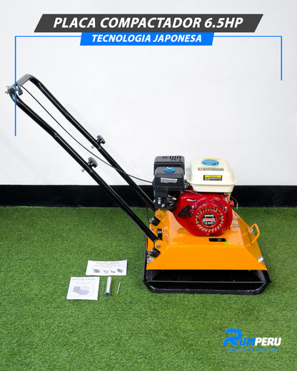 ¡Compactadora 6.5 HP – Tecnología Japonesa!