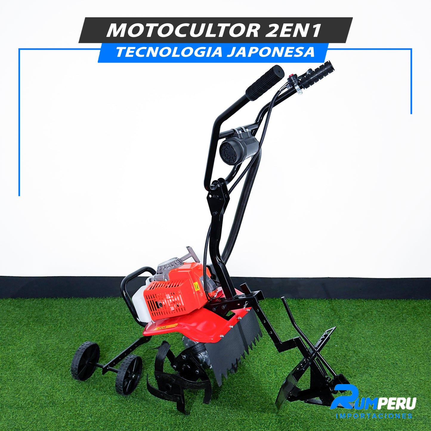 Motocultor 2 En 1 (Tecnología  Japonesa)