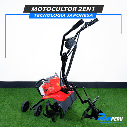 Motocultor 2 En 1 (Tecnología  Japonesa)