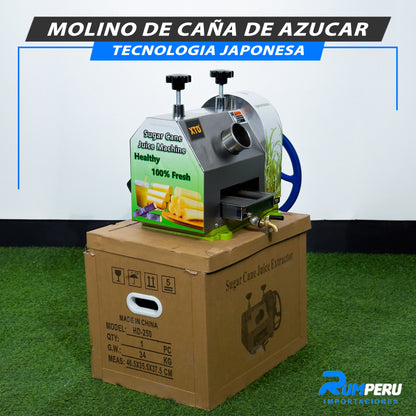 Molino De Caña y Azúcar (Tecnología Japonesa)