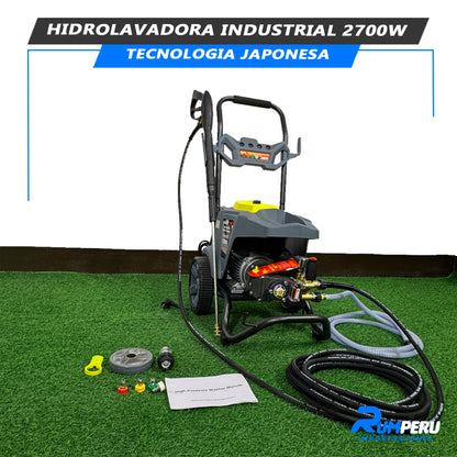 Hidrolavadora Industrial 2700W (Tecnología Japonesa )