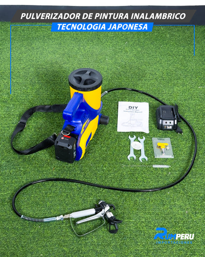 Pulverizador De Pintura Inalámbrico (Tecnología Japonesa)
