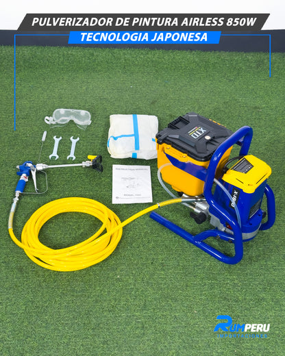 Pulverizador Cultural Airless 850W Tecnología japonesa