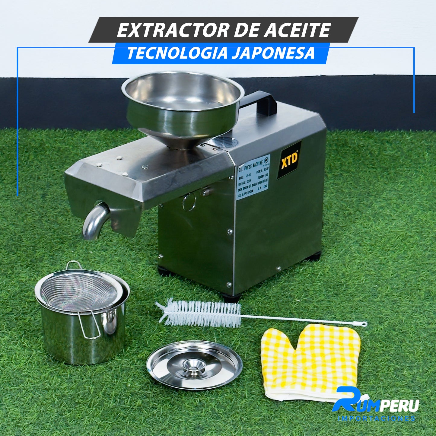 Extractor de Aceite (Tecnología Japonesa)
