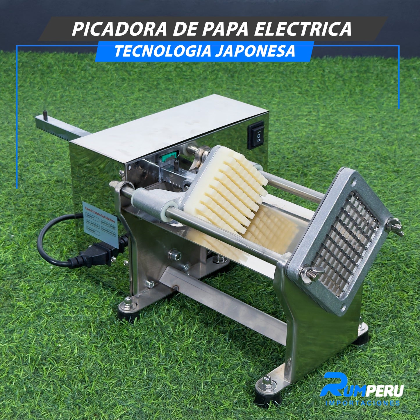 Picadora De Papas Eléctrica (Tecnología  Japonesa)