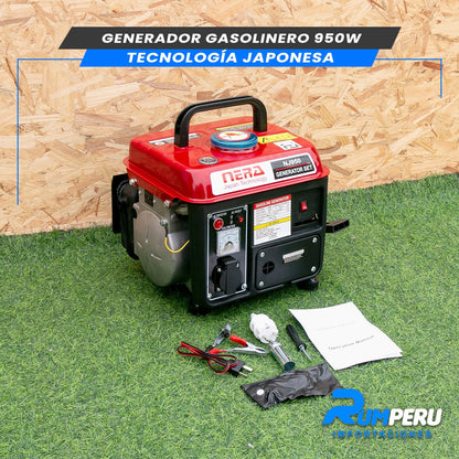 ⚡ Generador Gasolinero 950W - Tecnología Japonesa