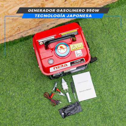 ⚡ Generador Gasolinero 950W - Tecnología Japonesa