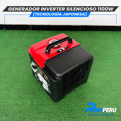 Generador Inverter Silencioso 1100W (Tecnología japonesa)