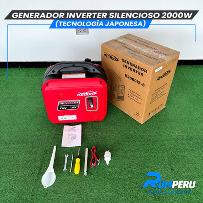 Generador Inverter Silencioso 2000W
