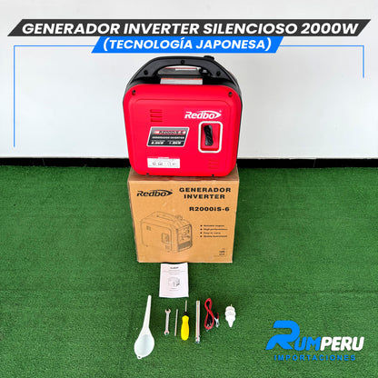 Generador Inverter Silencioso 2000W