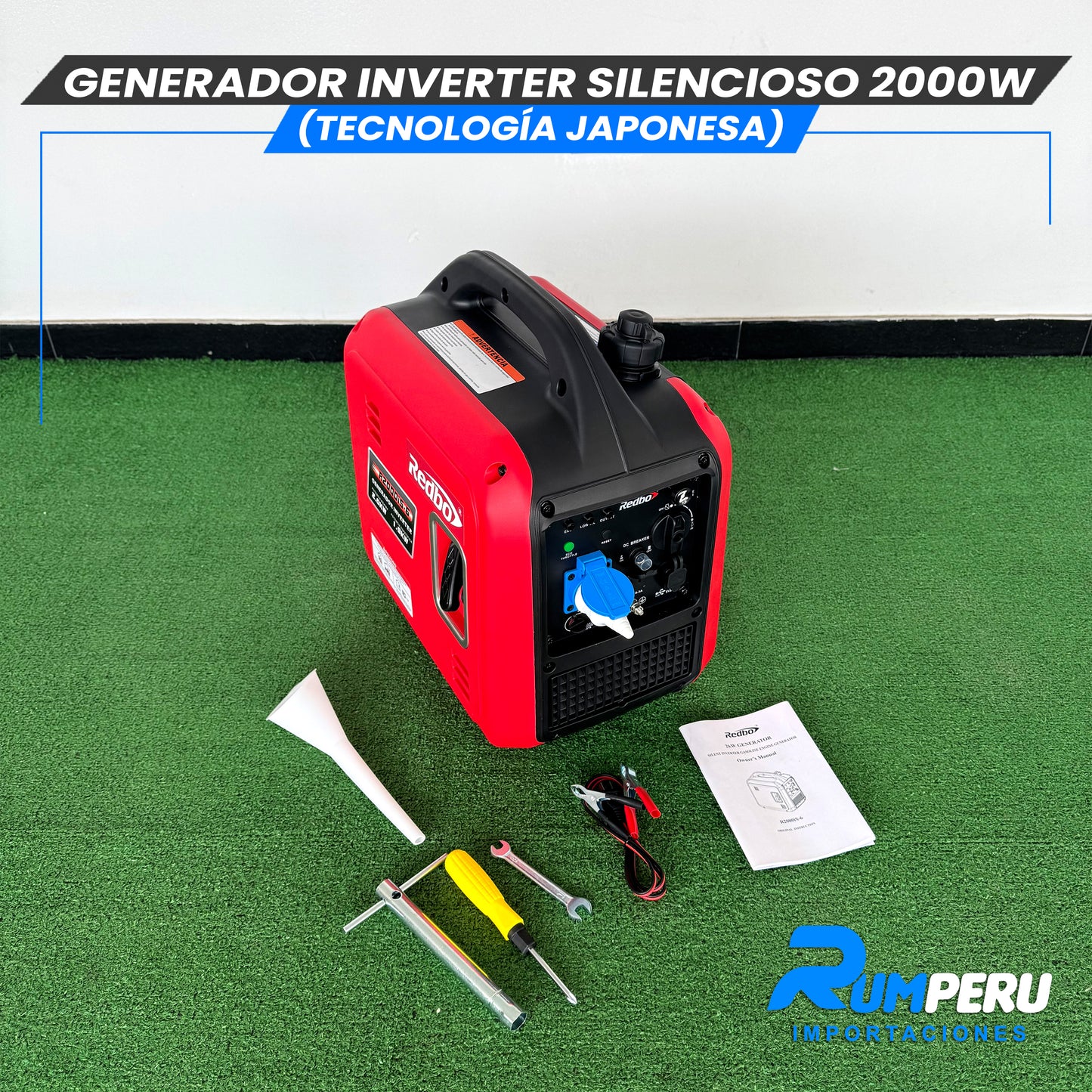 Generador Inverter Silencioso 2000W