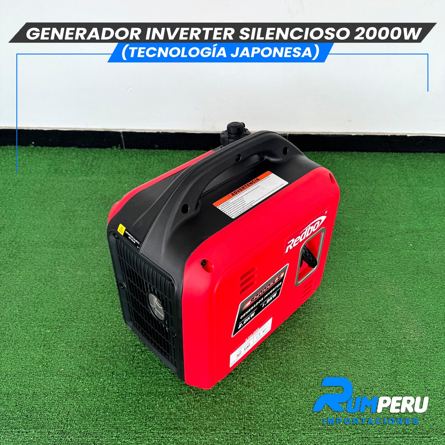 Generador Inverter Silencioso 2000W