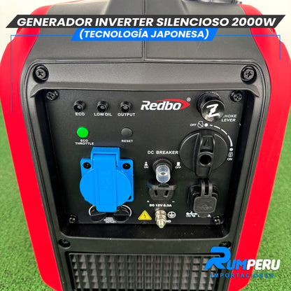 Generador Inverter Silencioso 2000W