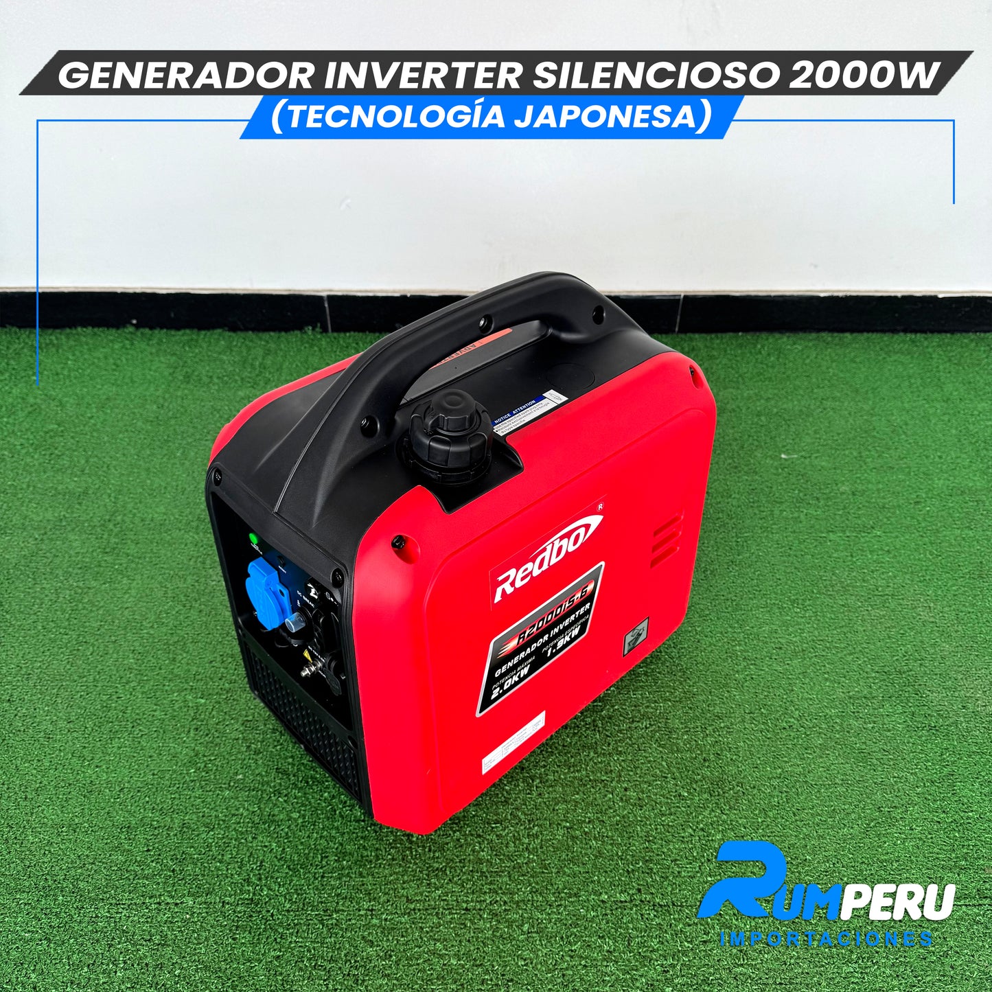Generador Inverter Silencioso 2000W