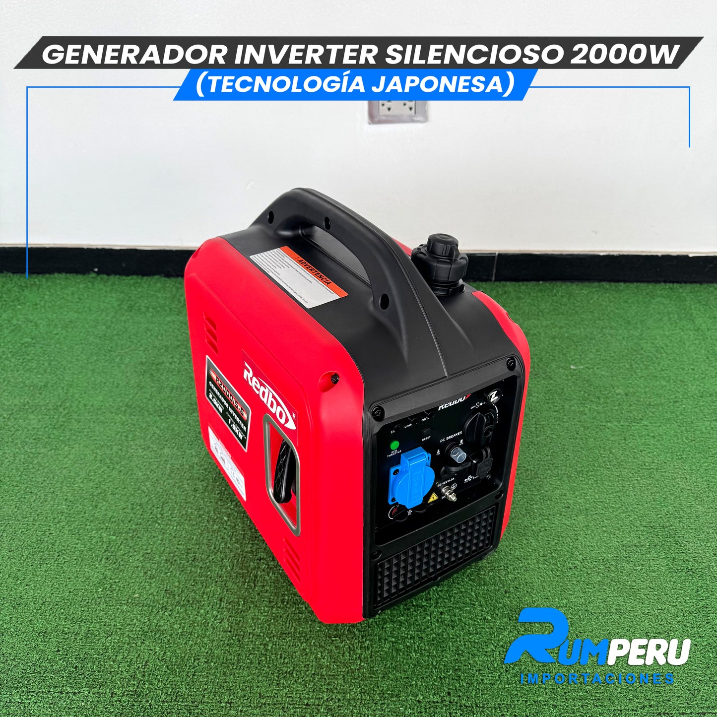 Generador Inverter Silencioso 2000W