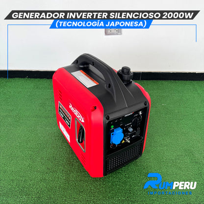Generador Inverter Silencioso 2000W