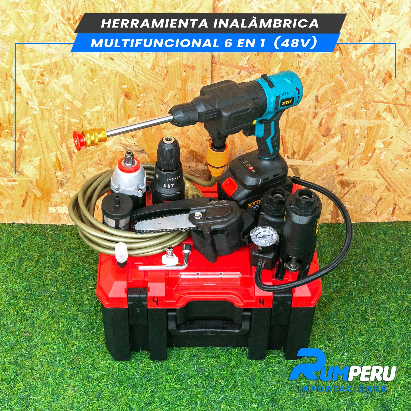 Herramienta multifuncional 6 en 1