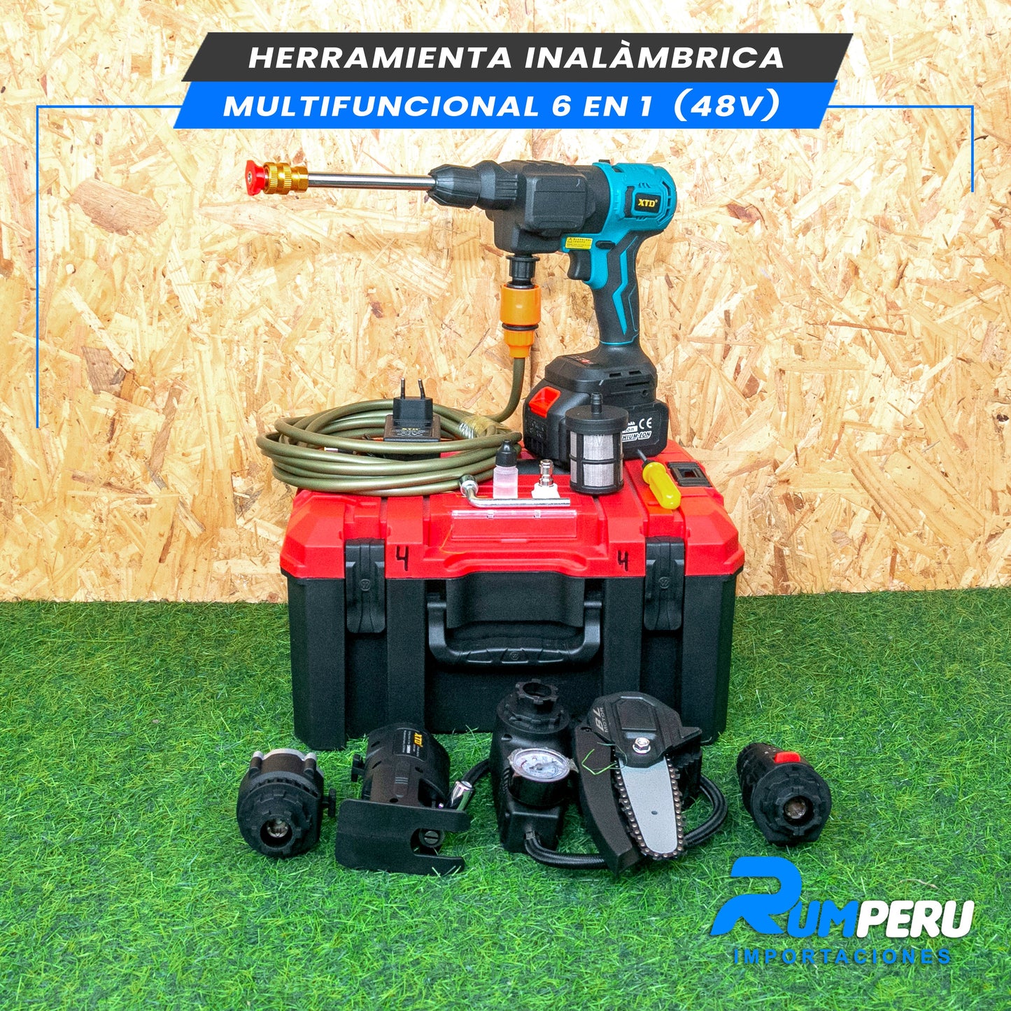 Herramienta multifuncional 6 en 1