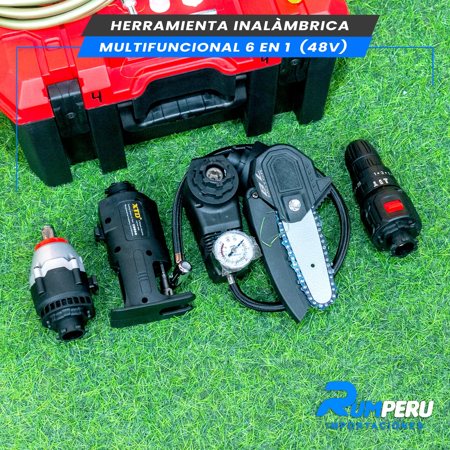 Herramientas Multifuncional 6 en 1 48V