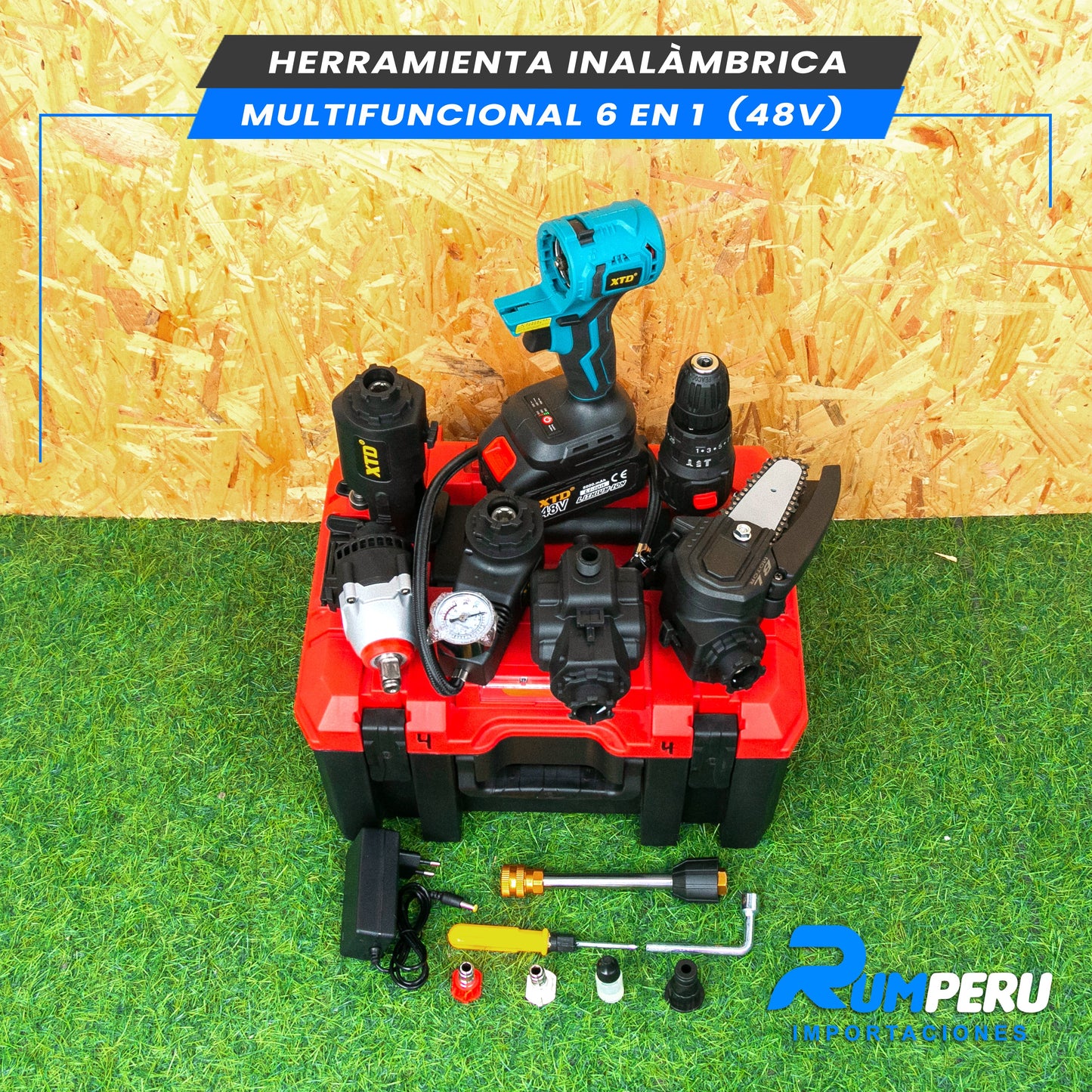 Herramienta multifuncional 6 en 1