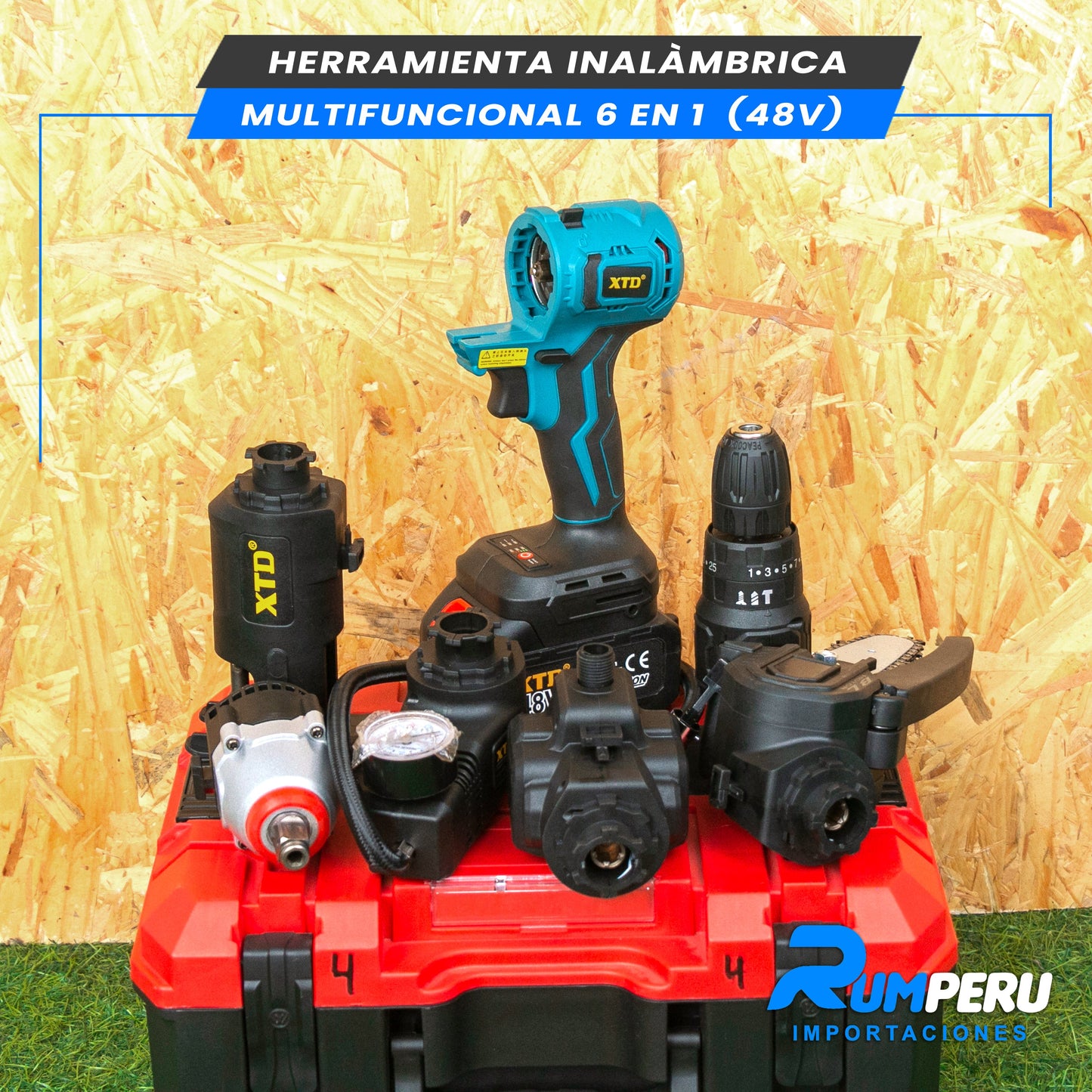 Herramienta multifuncional 6 en 1