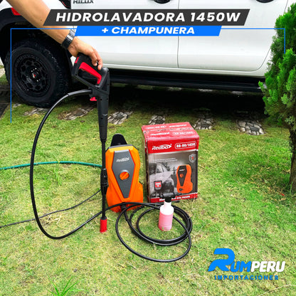 Hidrolavadora 1450w + Champunera