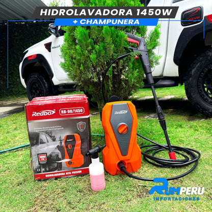 Hidrolavadora 1450w + Champunera