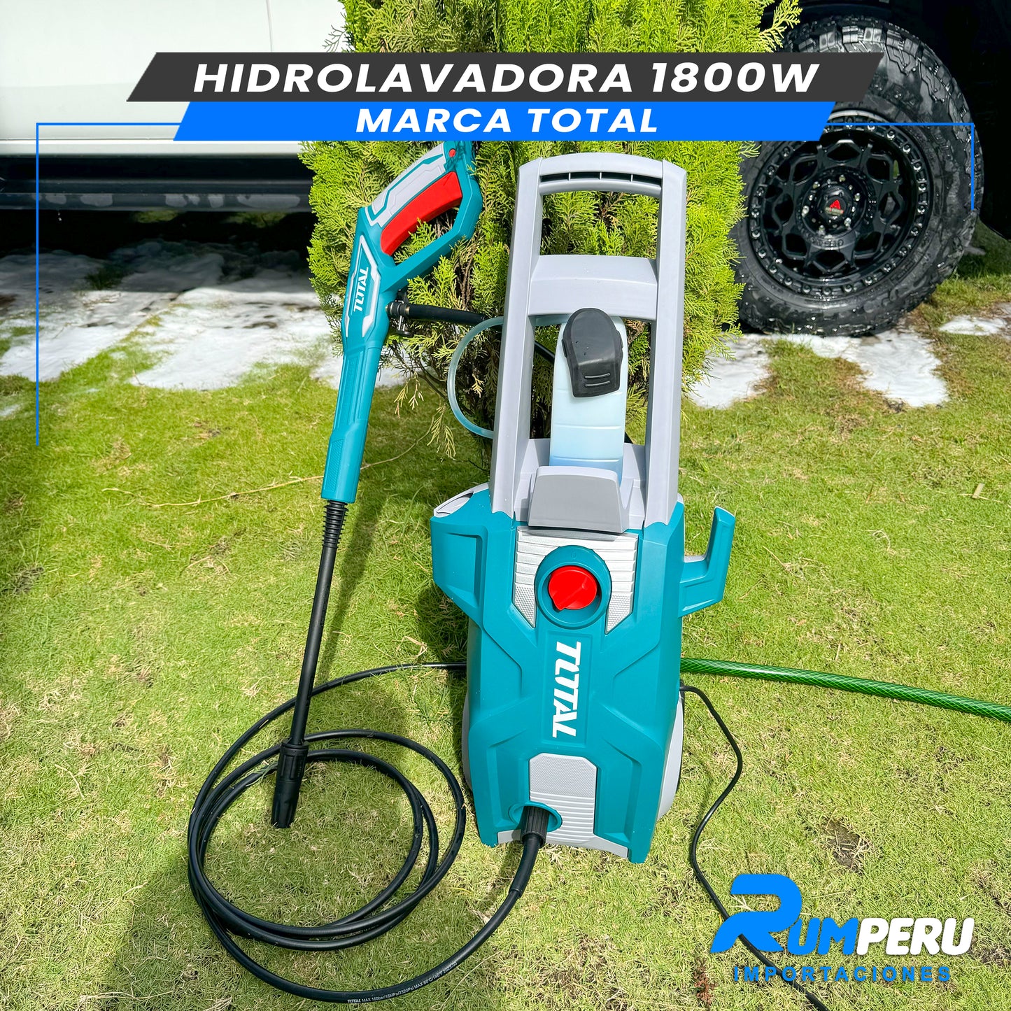 HIDR0LAVADORA 1800W MARCA TOTAL