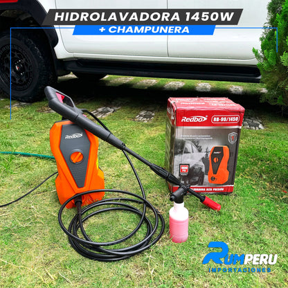 Hidrolavadora 1450w + Champunera