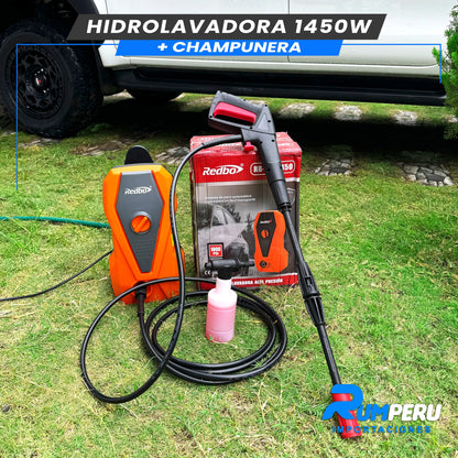 Hidrolavadora 1450w + Champunera