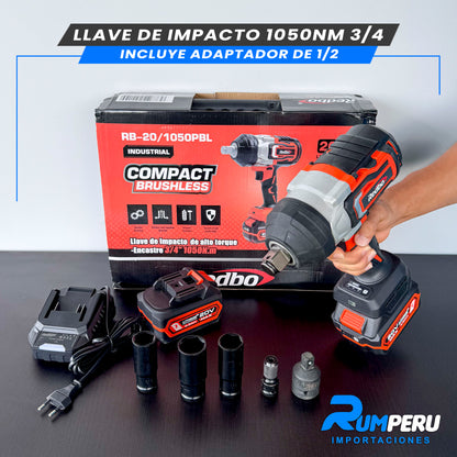 LLAVE DE IMPACTO 1050NM 3/4