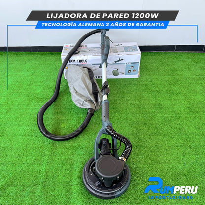 LIJADORA DE PARED 1200W TECNOLOGÍA ALEMANA 2 AÑOS DE GARANTIA