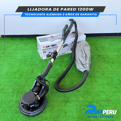 LIJADORA DE PARED 1200W TECNOLOGÍA ALEMANA 2 AÑOS DE GARANTIA
