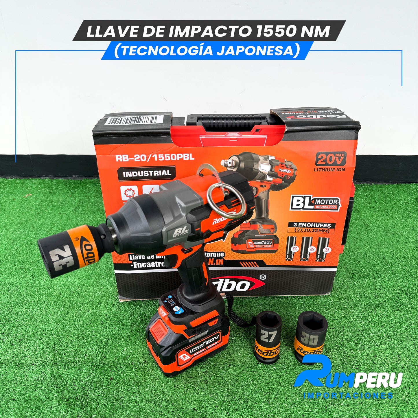 Llave de Impacto 1550NM ( Tecnología Japonesa )