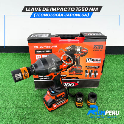 Llave de Impacto 1550NM ( Tecnología Japonesa )