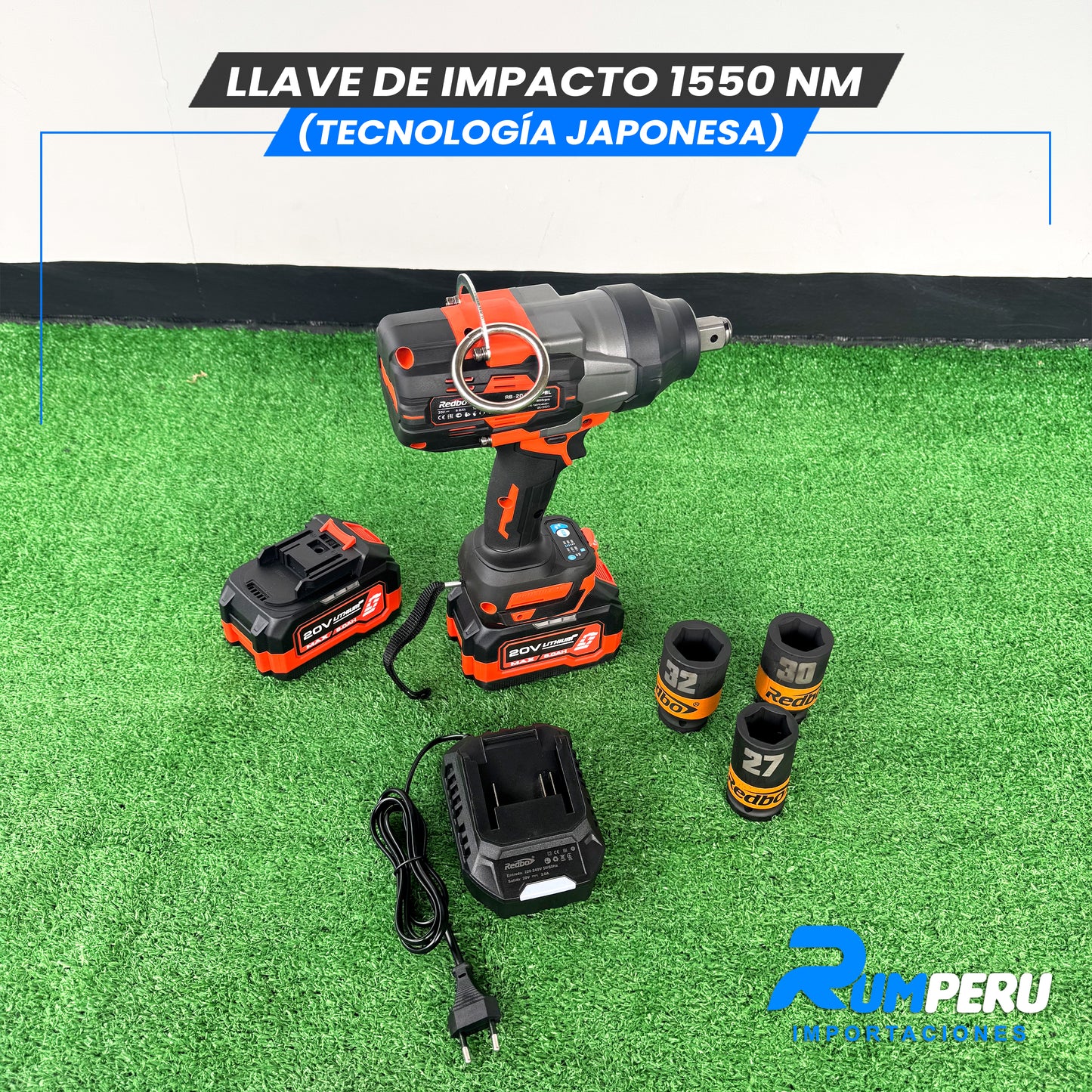 Llave de Impacto 1550NM ( Tecnología Japonesa )