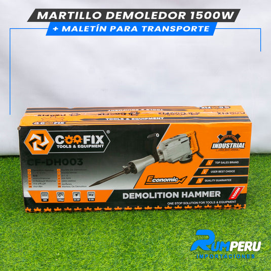 Demoledor 15 Kilos Con Hammer 1500w