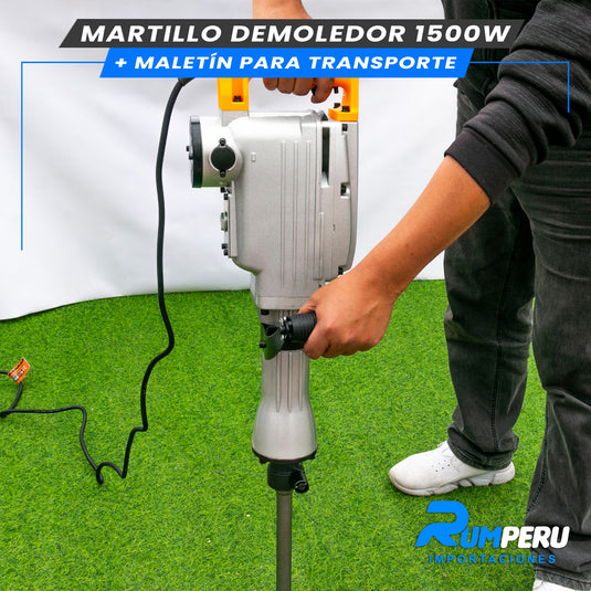 Demoledor 15 Kilos Con Hammer 1500w