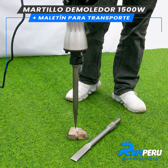 Demoledor 15 Kilos Con Hammer 1500w