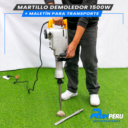 Demoledor 15 Kilos Con Hammer 1500w