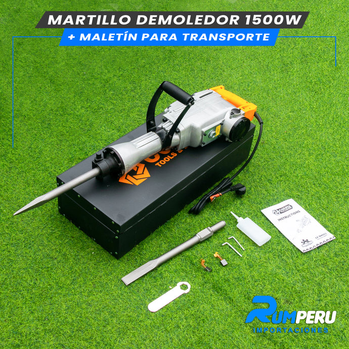 Demoledor 15 Kilos Con Hammer 1500w