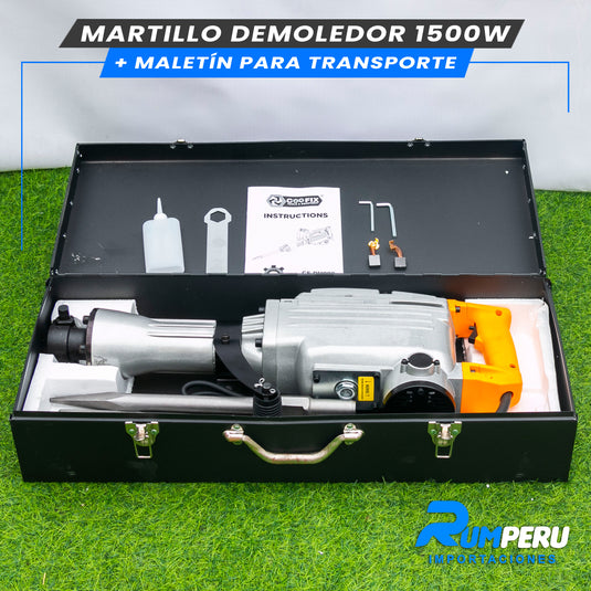 Demoledor 15 Kilos Con Hammer 1500w