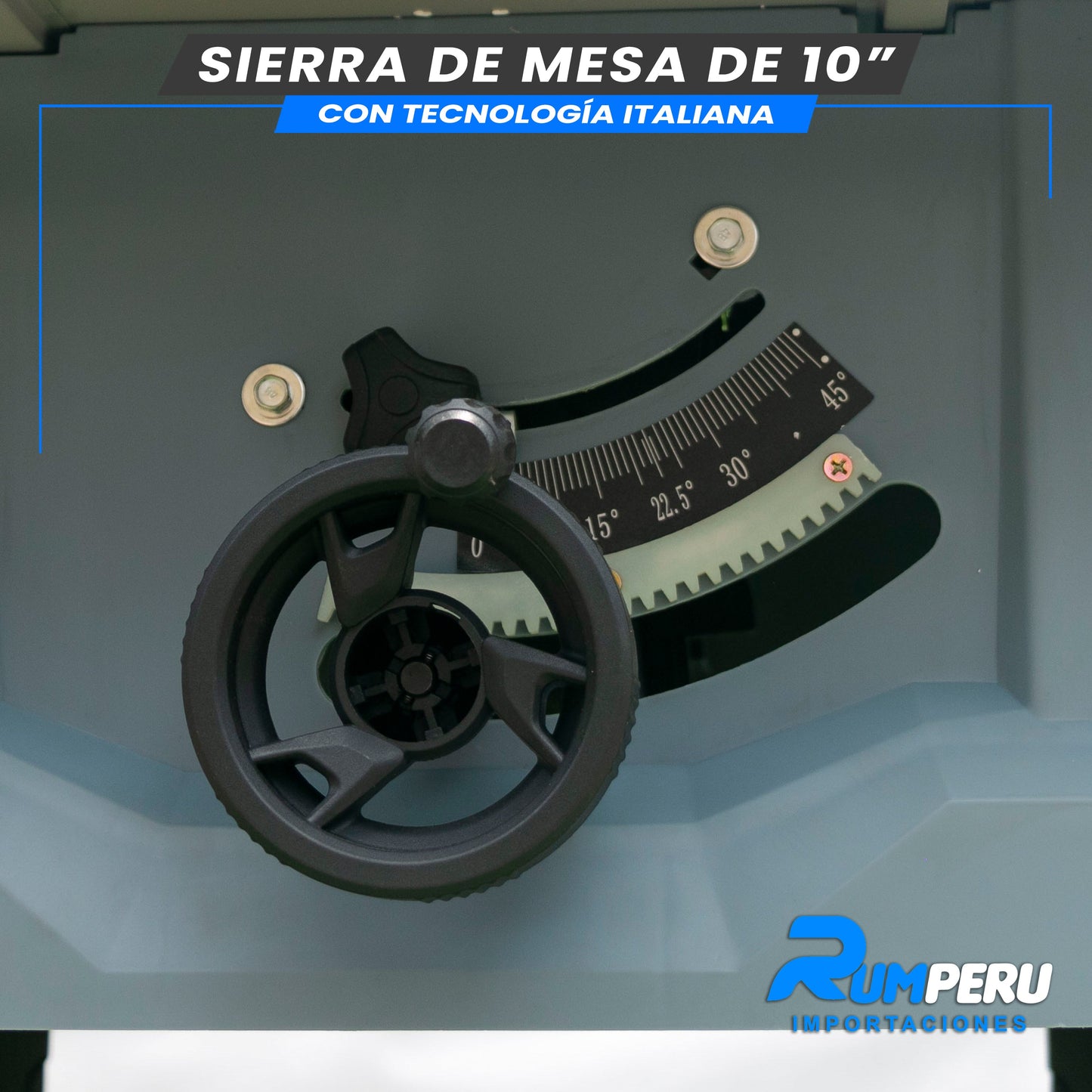 Sierra de Mesa 10 Pulgadas (Tecnologia Italiana)