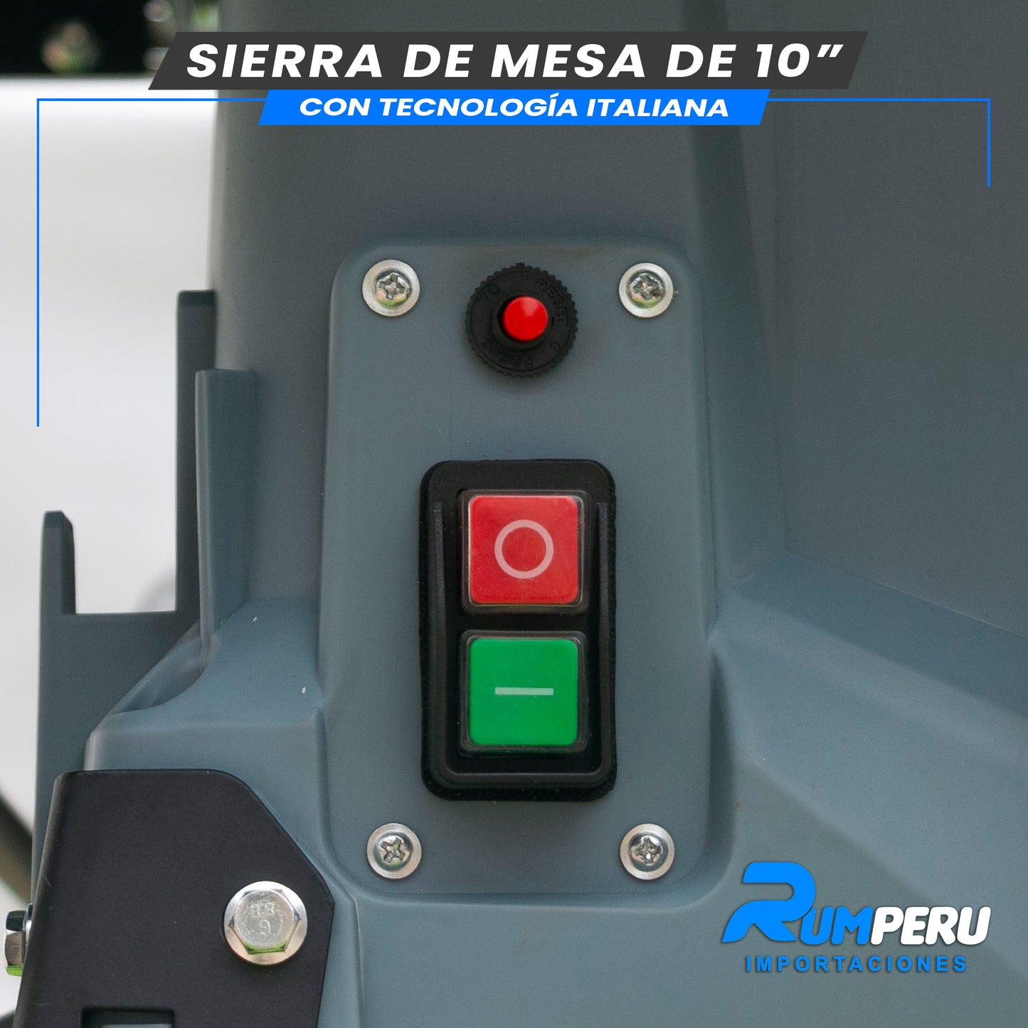 Sierra de Mesa 10 Pulgadas (Tecnologia Italiana)