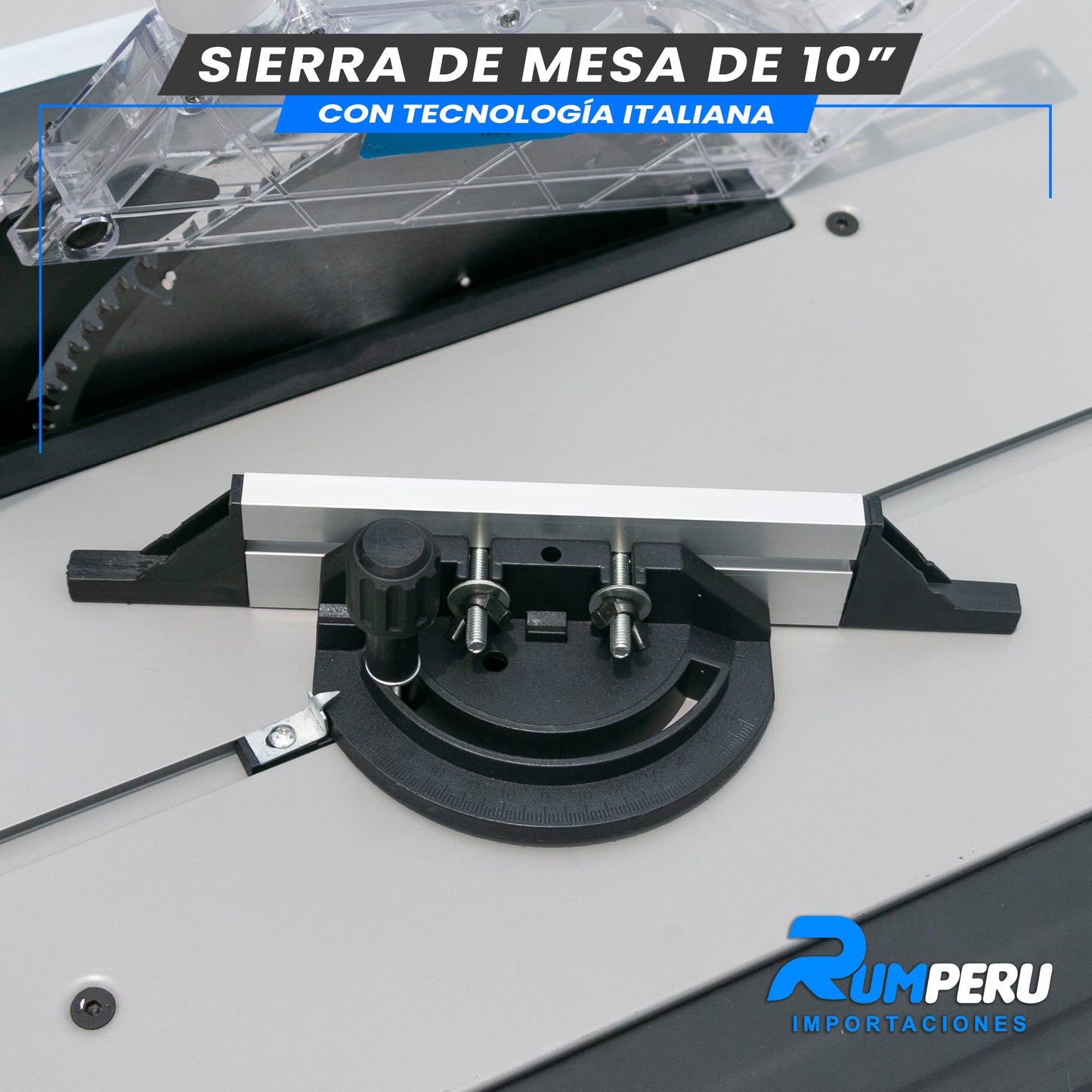 Sierra de Mesa 10 Pulgadas (Tecnologia Italiana)